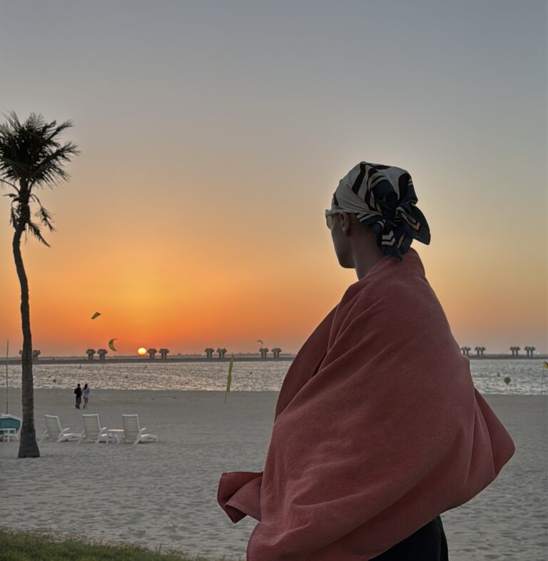 Sun Rays and Sea Waves